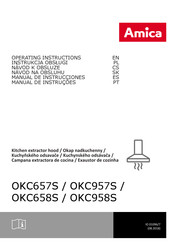 Amica OKC958S Manual De Instrucciones