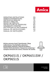 Amica OKP6651SW Manual De Instrucciones