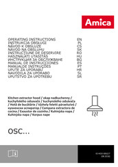 Amica OSC6112W Manual De Instrucciones