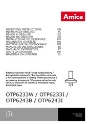 Amica OTP6243I Manual De Instrucciones