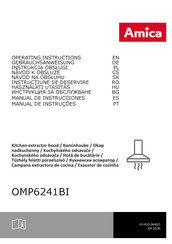 Amica OMP6241BI Manual De Instrucciones