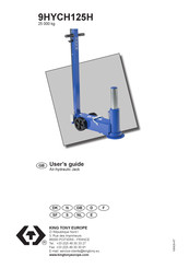 King Tony 9HYCH125H Manual De Instrucciones