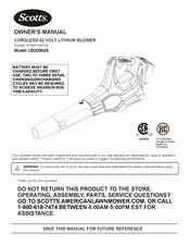 Scotts LB20062S El Manual Del Propietario