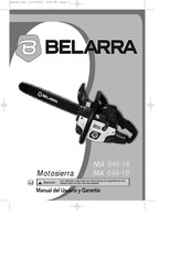 Belarra MA 646-18 Manual Del Usuario Y Garantía