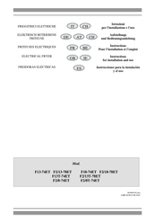 Lotus F13T-74ET Instrucciones Para La Instalación Y El Uso