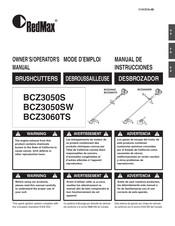 RedMax BCZ3060TS Manual De Instrucciones