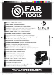 Far Tools AJ 150 B Traducción Del Manual De Instrucciones Original