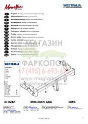 Westfalia Monoflex Nordic 37.0242 Instrucciones De Montaje Y De Servicio