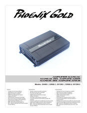 Phoenix Gold SX1200.1 Manual De Instrucciones