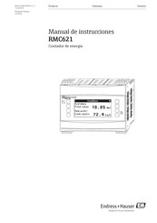 Endress+Hauser RMC621 Manual De Instrucciones
