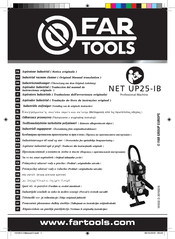 Far Tools NET UP25-IB Traduccion Del Manual De Instrucciones Originale