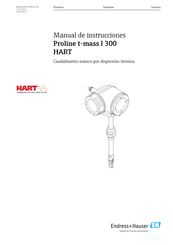 Endress+Hauser Proline t-mass I 300 HART Manual De Instrucciones