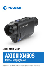 Pulsar AXION XM30S Guia De Inicio Rapido