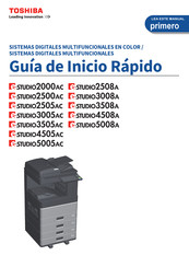 Toshiba e-STUDIO2000AC Guia De Inicio Rapido