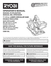 Ryobi CSB133L Manual Del Operador