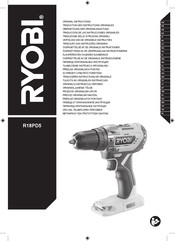 Ryobi R18PD5 Traducción De Las Instrucciones Originales