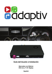 Adaptiv NTG 4.5 Guía Del Usuario E Instalación