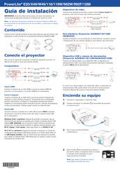 Epson PowerLite E20 Manual Del Usuario