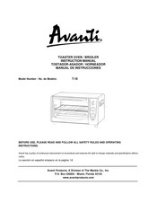 Avanti T-18 Manual De Instrucciones