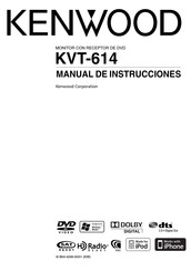 Kenwood KVT-614 Manual De Instrucciones