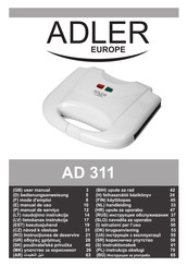 Adler europe AD 311 Manual De Uso