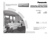 Panasonic CS-C12BKP Instrucciones De Operación