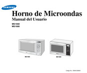 Samsung MS1680 Manual Del Usuario