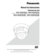 Panasonic WV-SW355E Manual De Instrucciones