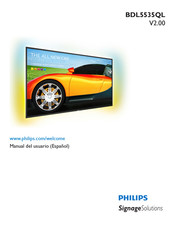 Philips BDL5535QL Manual Del Usuario