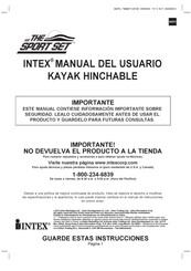 Intex THE SPORT SET Explorer K2 Manual Del Usuario