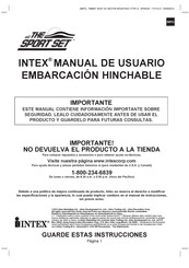 Intex THE SPORT SET SEAHAWK 4 Manual De Usuario