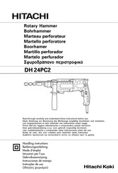 Hitachi DH 24PC2 Instrucciones De Manejo