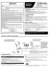 Emerson EWF2702 El Manual Del Propietario