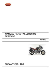 MOTO GUZZI 981017 Manual Para Talleres De Servicio