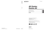 Sony XAV-C1 Manual De Instrucciones