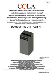 Cola DOMUSFIRE C17 HR Manual De Instalación, Uso Y Mantenimiento