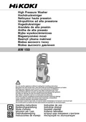 HIKOKI AW 150 Instrucciones De Manejo