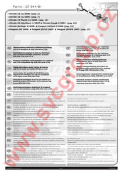 ECS Electronics CT-044-B1 Instrucciones De Montaje