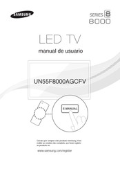 Samsung UN55F8000 Manual De Usuario