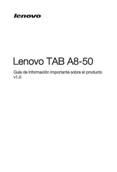 Lenovo A5500-H Guía De Información Importante Sobre El Producto