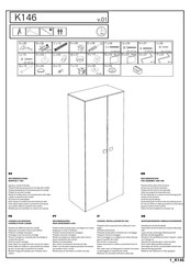 MIRAKEMUEBLE K146 Manual De Instrucciones