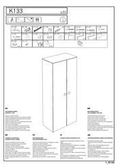 MIRAKEMUEBLE K133 Manual De Instrucciones