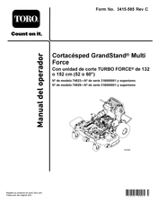 Toro 74523 Manual Del Operador