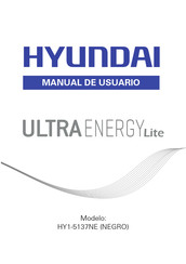 Hyundai Ulta Energy Lite HY1-5137NE Manual De Usuario