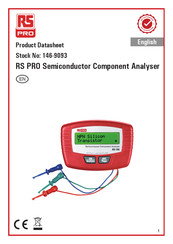 RS Pro 146-9093 Manual Del Usuario