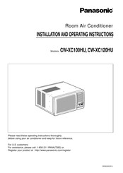 Panasonic CW-XC120HU Instrucciones De Instalación Y Funcionamiento