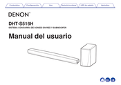 Denon DHT-S516H Manual Del Usuario