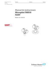 Endress+Hauser Micropilot FMR50 Manual De Instrucciones