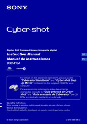 Sony Cyber-shot DSC-T100 Manual De Instrucciones