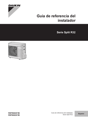 Daikin RXF50A2V1B Guía De Referencia Del Instalador